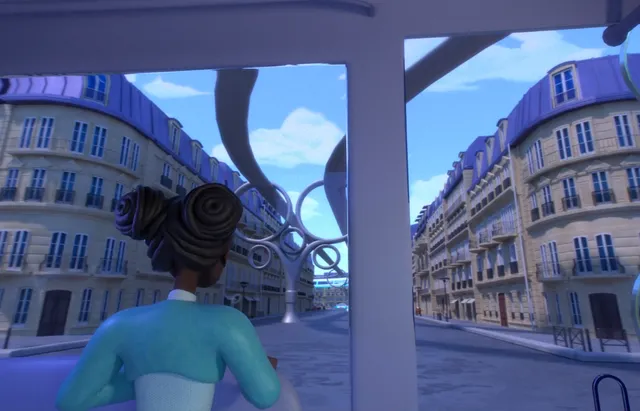 Alice traverse Paris en taxibot autonome, image issue du teaser