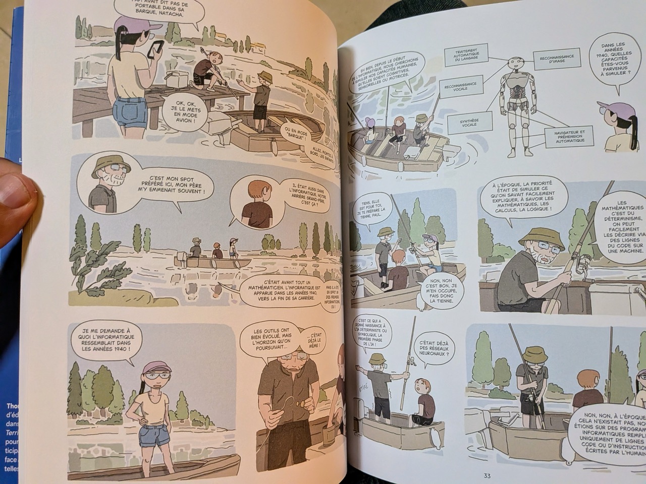 Aperçu des pages intérieures